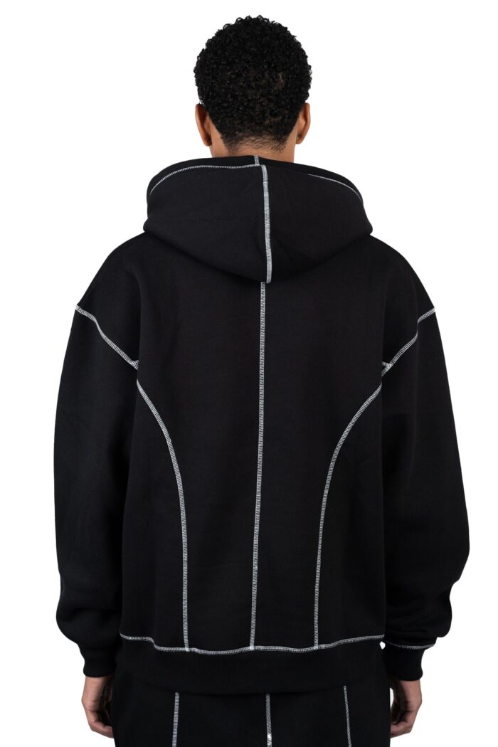 Schwarzer NFS-Hoodie- back