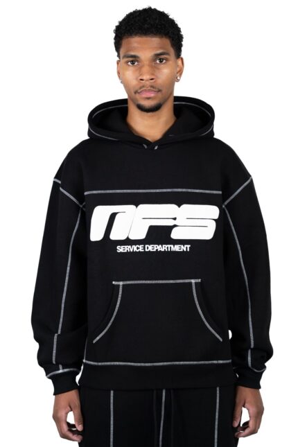 Schwarzer NFS-Hoodie